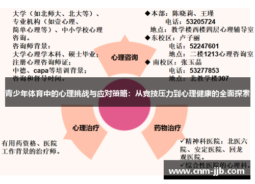 青少年体育中的心理挑战与应对策略：从竞技压力到心理健康的全面探索
